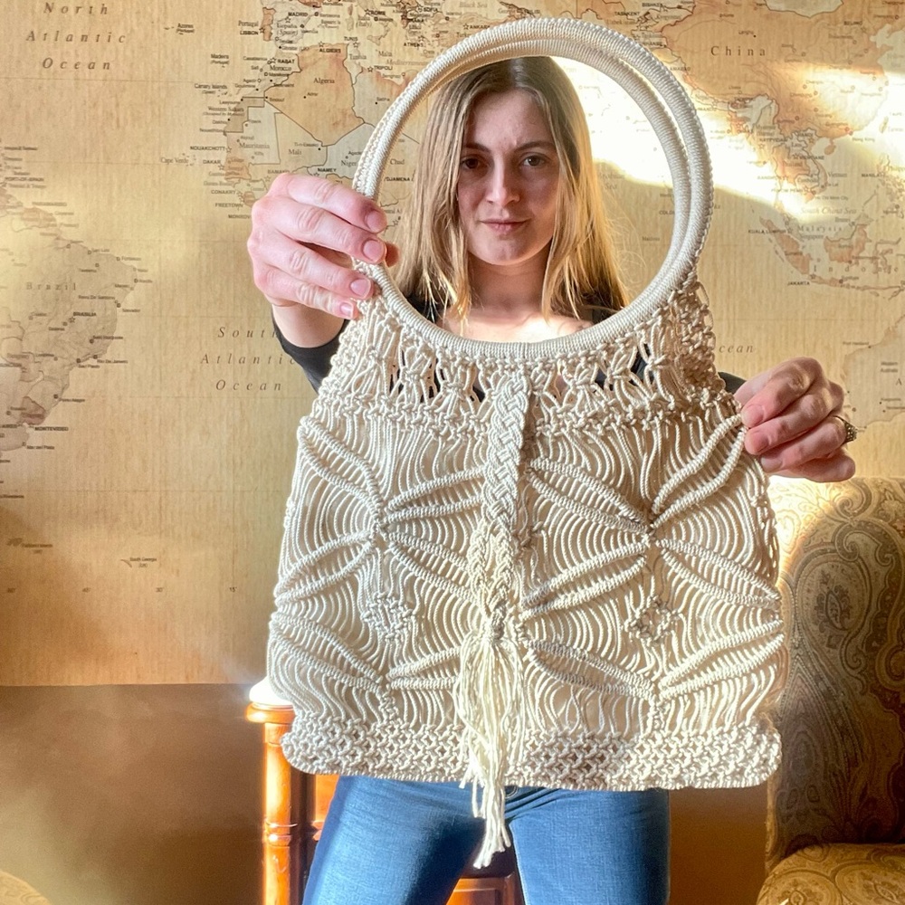 1970s Crochet Purse - image 8